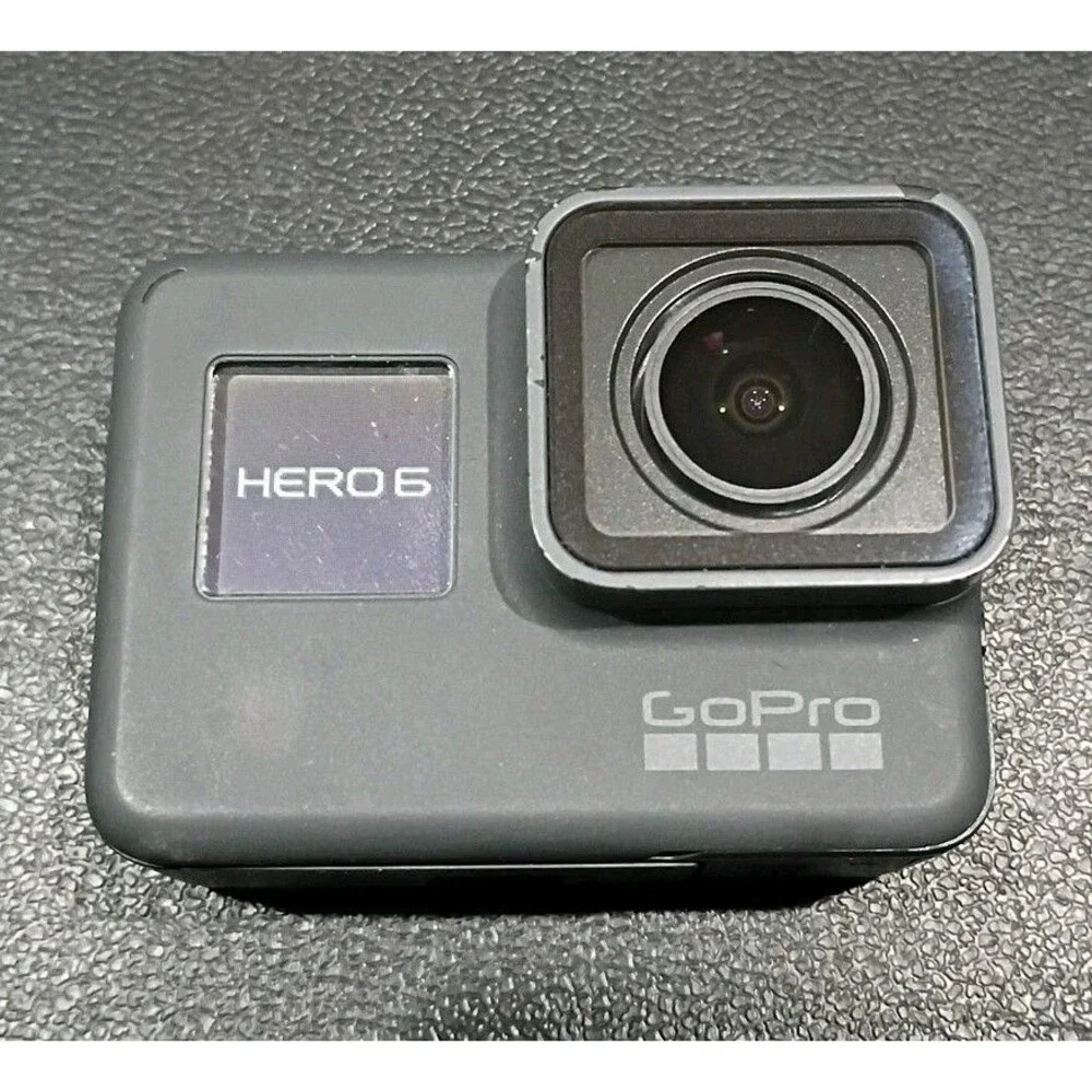 GoPro HERO6 Black Bundle with 3 Batteries , Charger and Camera housing case